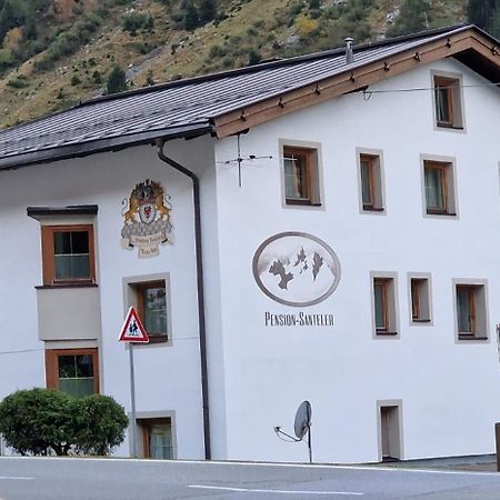 Gasthof Pension Santeler Sankt Leonhard im Pitztal Exterior foto